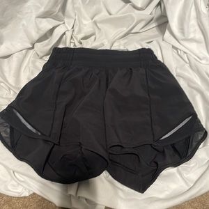 Black lulu lemon shorts